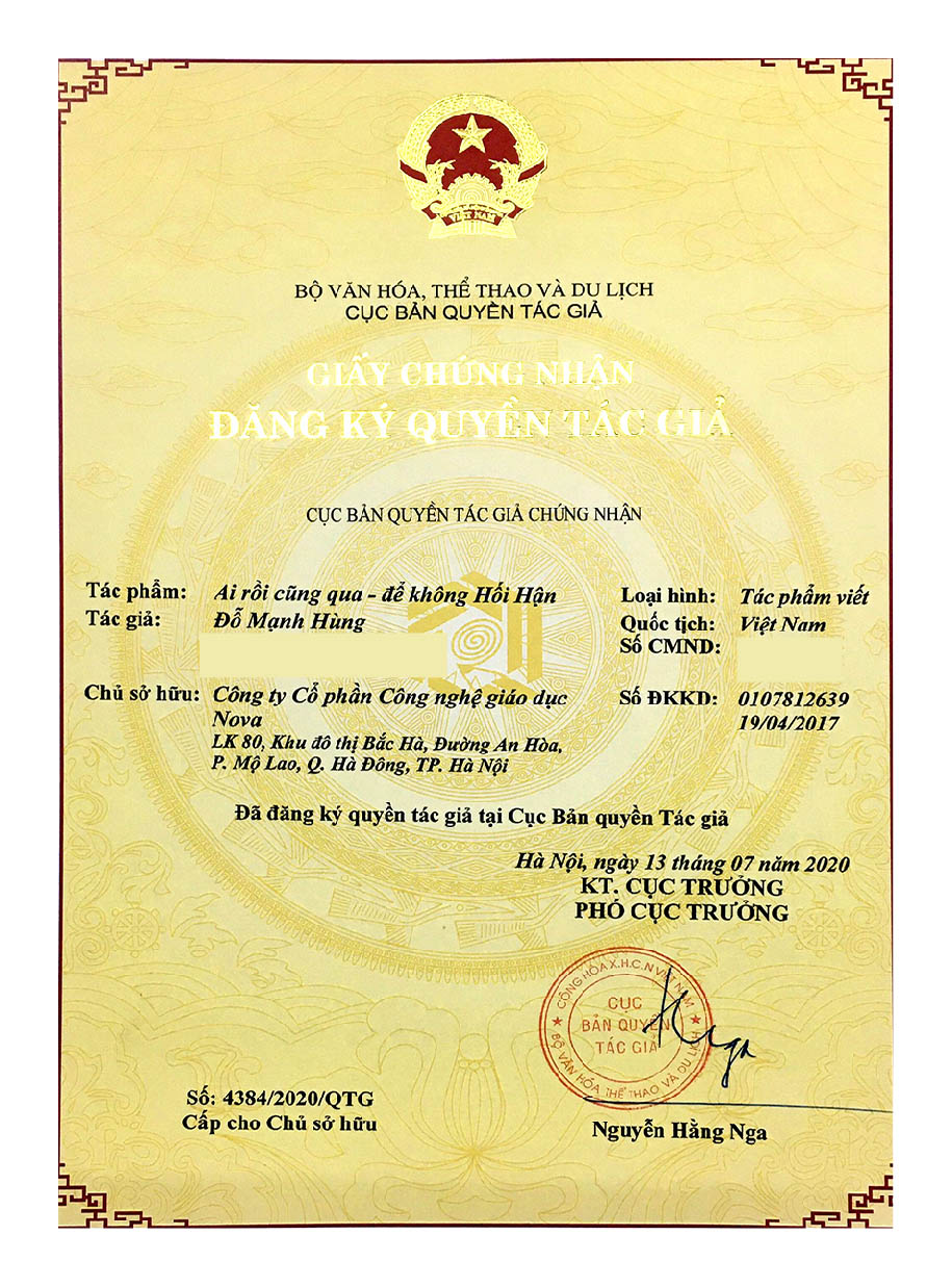 Ai rồi cũng qua để không hối hận