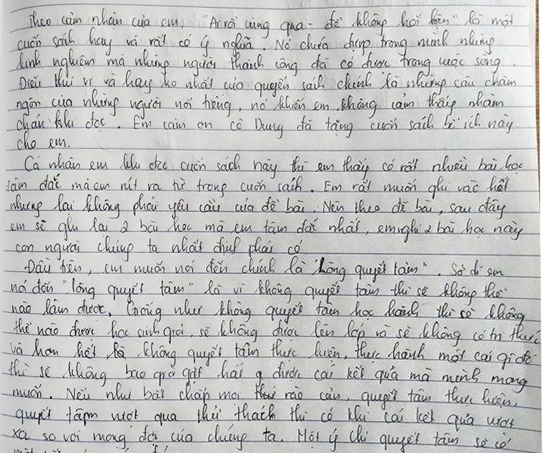 Ai rồi cũng qua để không hối hận